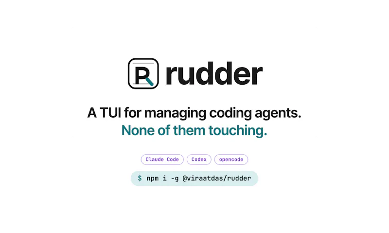 Rudder screenshot 7