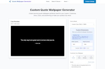 Quote Wallpaper Generator For Any Device gallery image