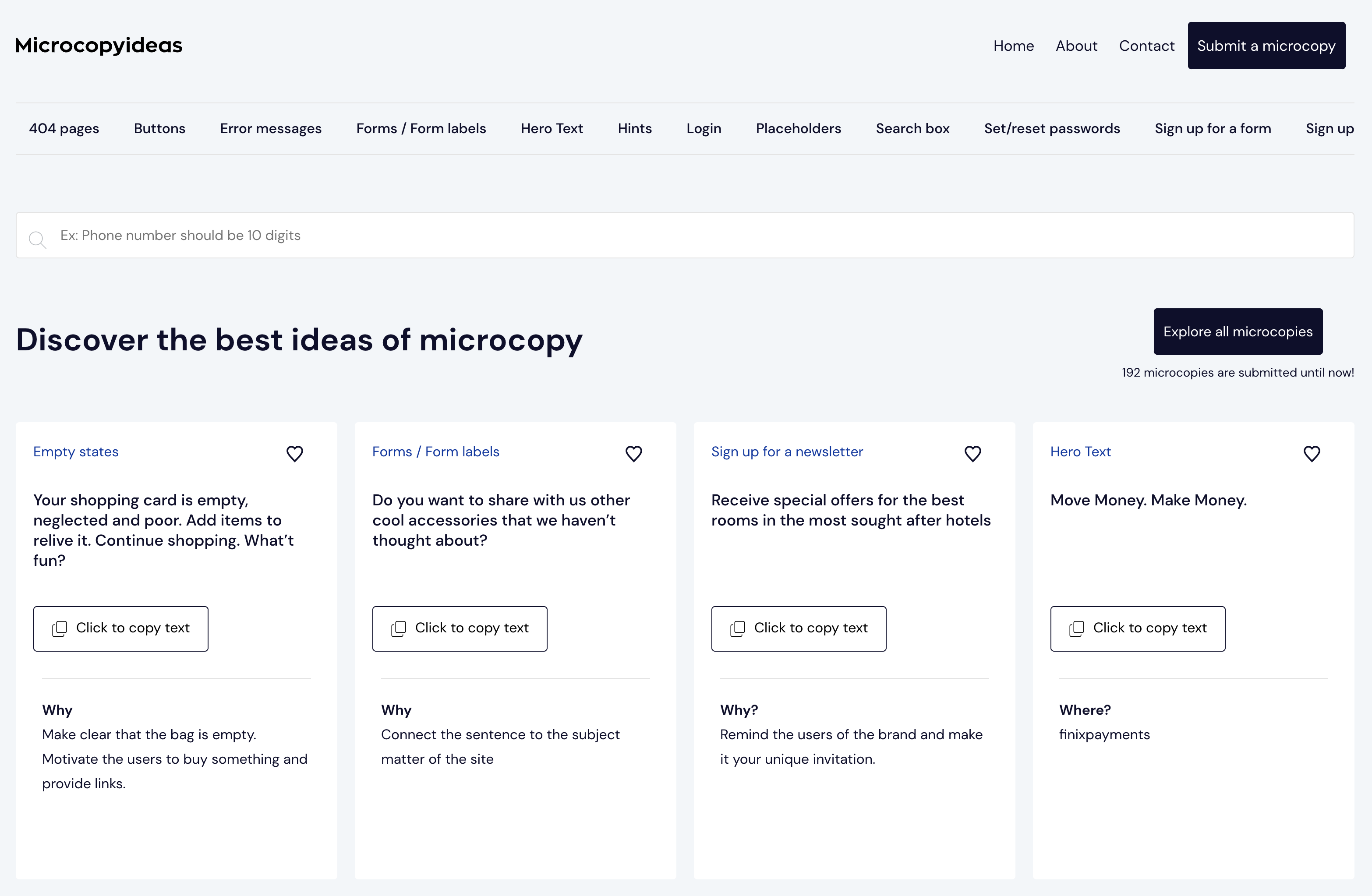 Microcopyideas gallery image