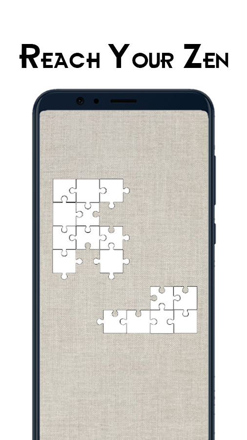 Zen Jigsaw - White Jigsaw Puzzle gallery image
