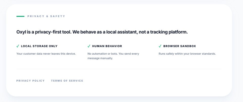 Oxyl - Screenshot 3 showing product features and functionality