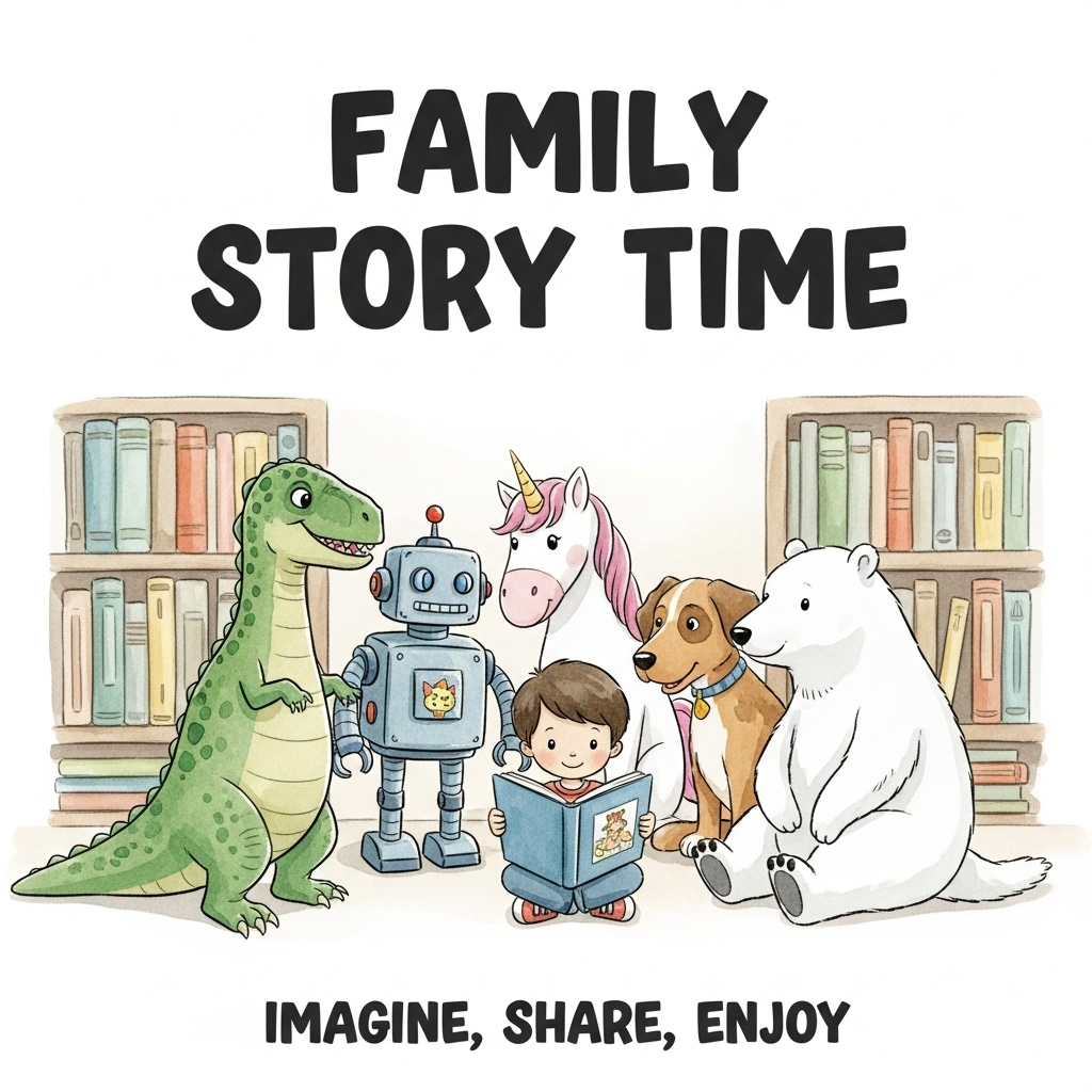 Family Story Time - ... logo