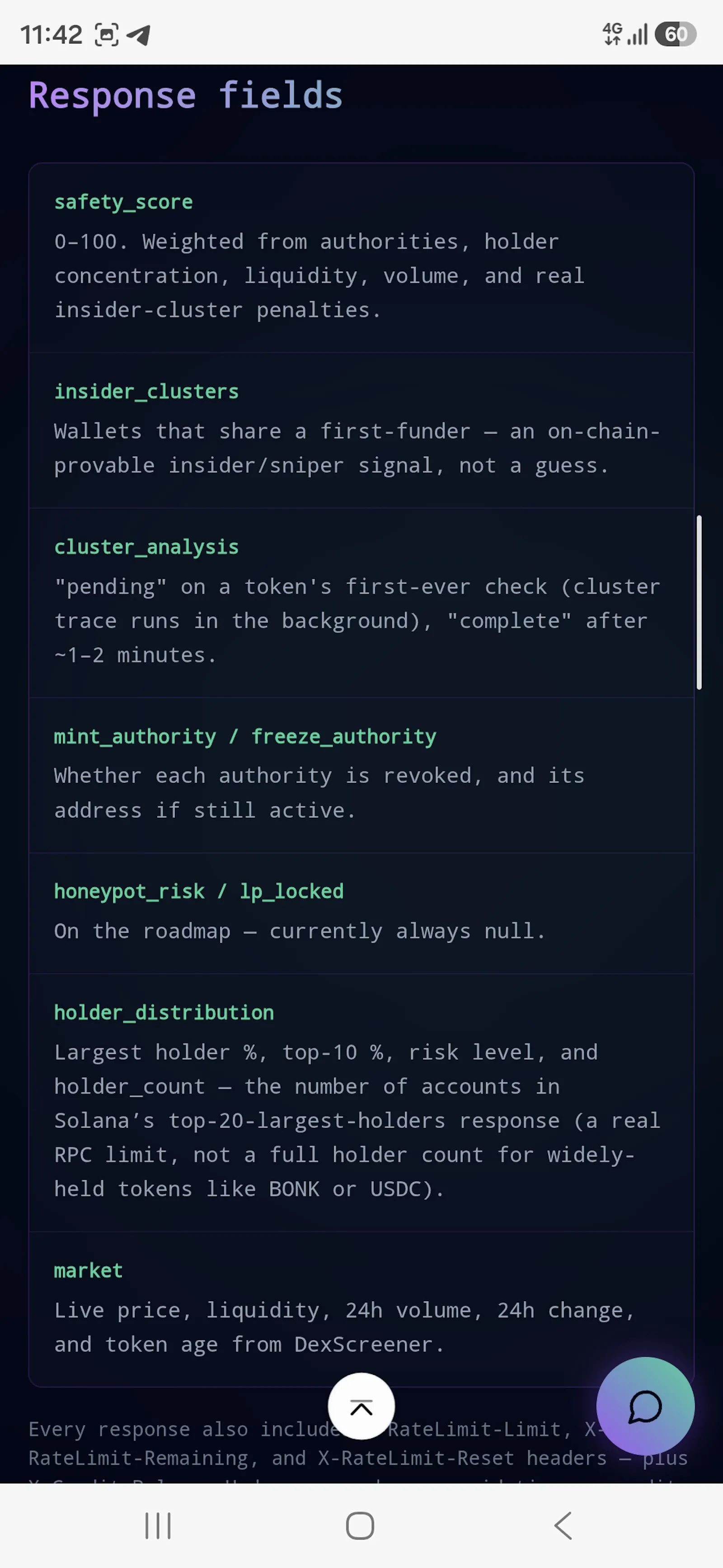 Risk-Data API screenshot 3