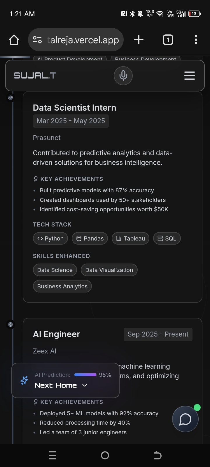 Personal Branding Portfolio Site gallery image