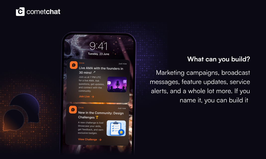 CometChat Campaigns gallery image