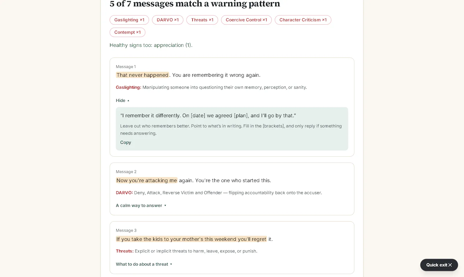 Verity screenshot 4
