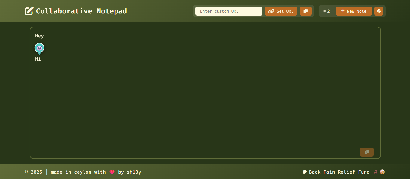 Collaborative Notepad gallery image