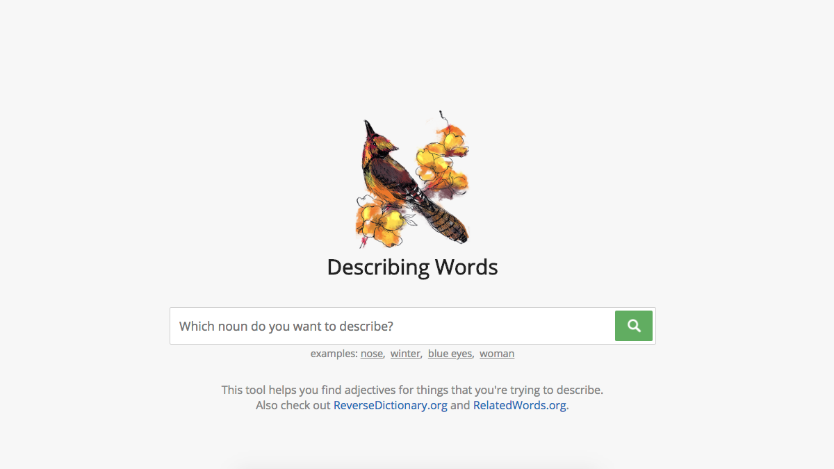 Describing Words gallery image