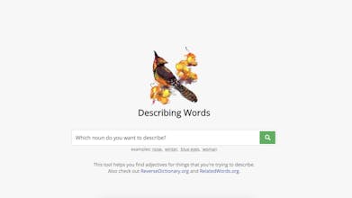 Describing Words gallery image