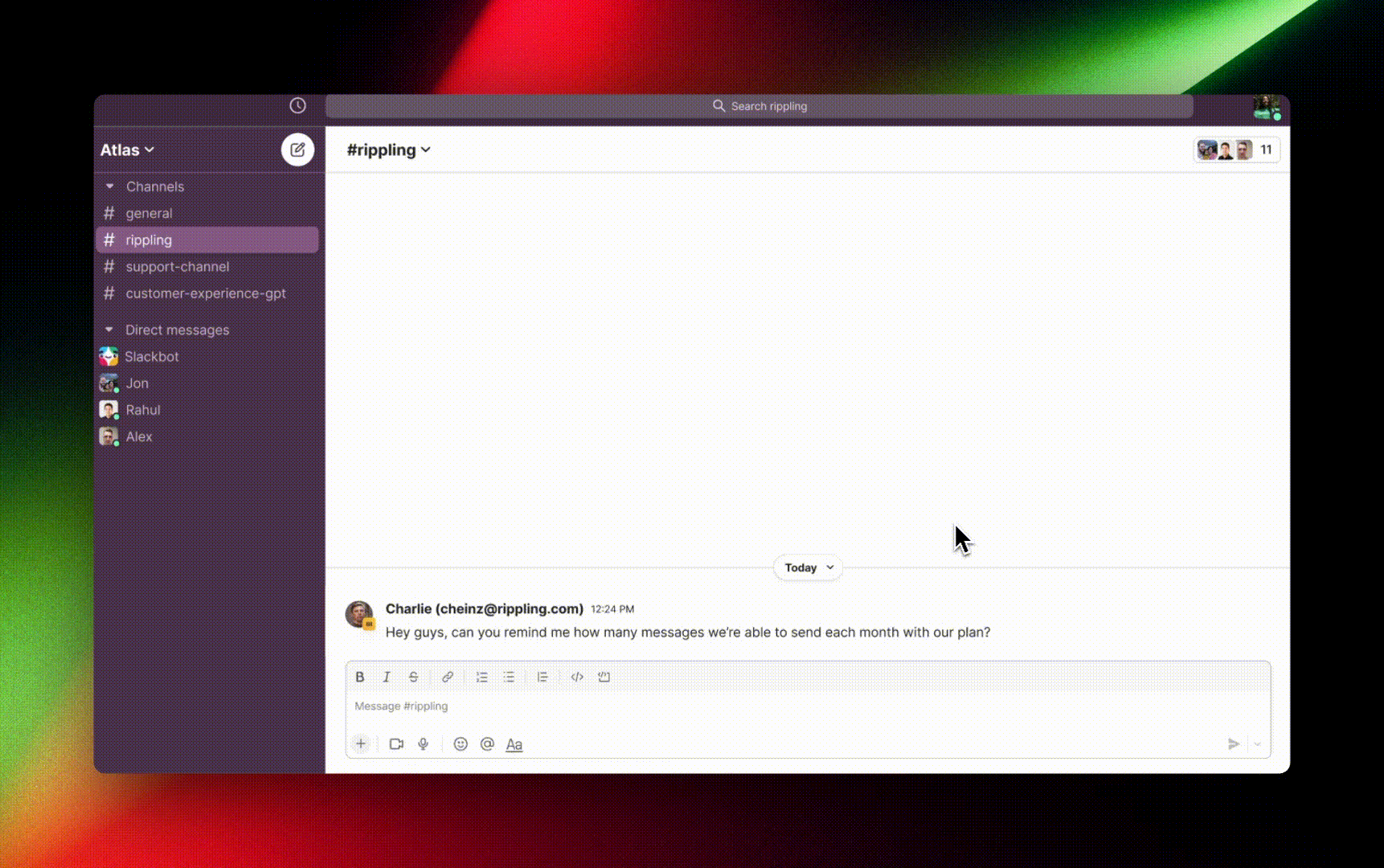 Media Atlas cho Slack Connect - Hỗ trợ bán vé cho Slack Connect 3