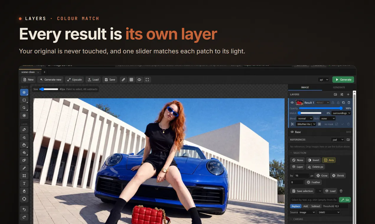 Image Compression Background Scumble: The open-source editor for AI inpainting | Product Hunt