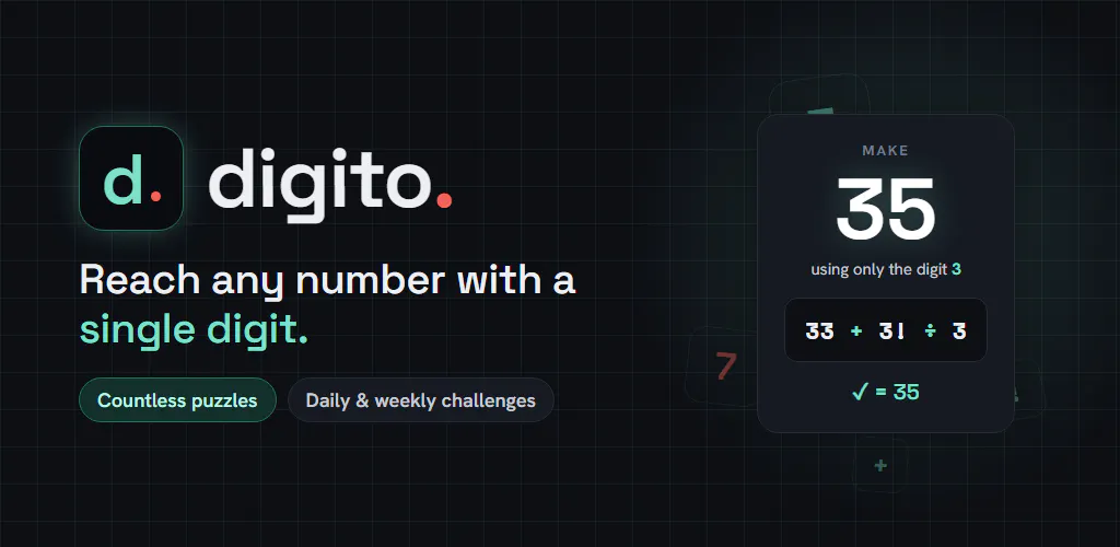digito. math puzzle gallery image
