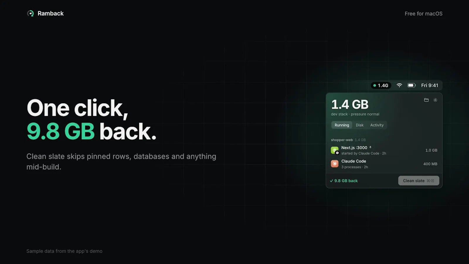 Ramback screenshot 1 (video preview)