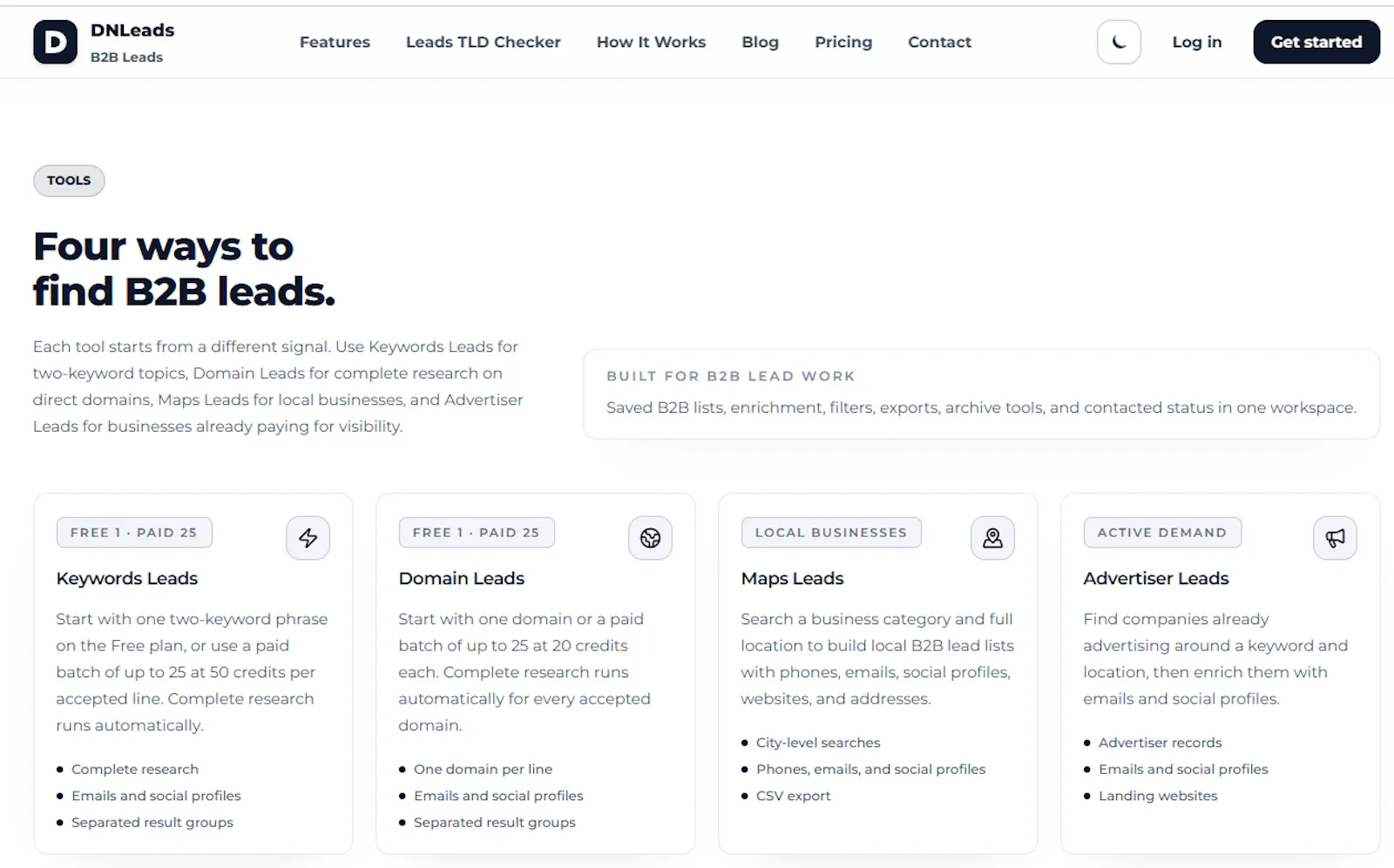 DNLeads B2B Leads screenshot 2