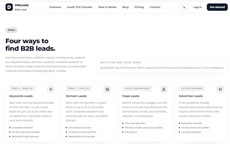 DNLeads B2B Leads screenshot 2