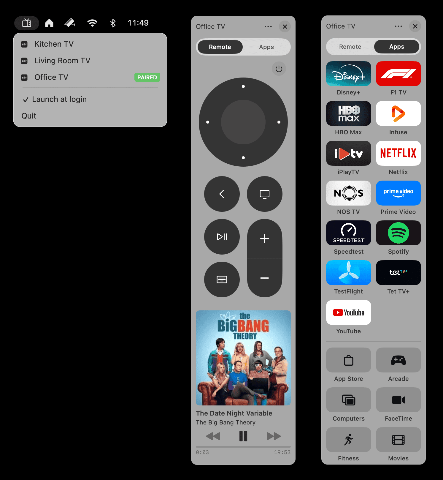 Itsytv - Main product screenshot demonstrating key features and user interface