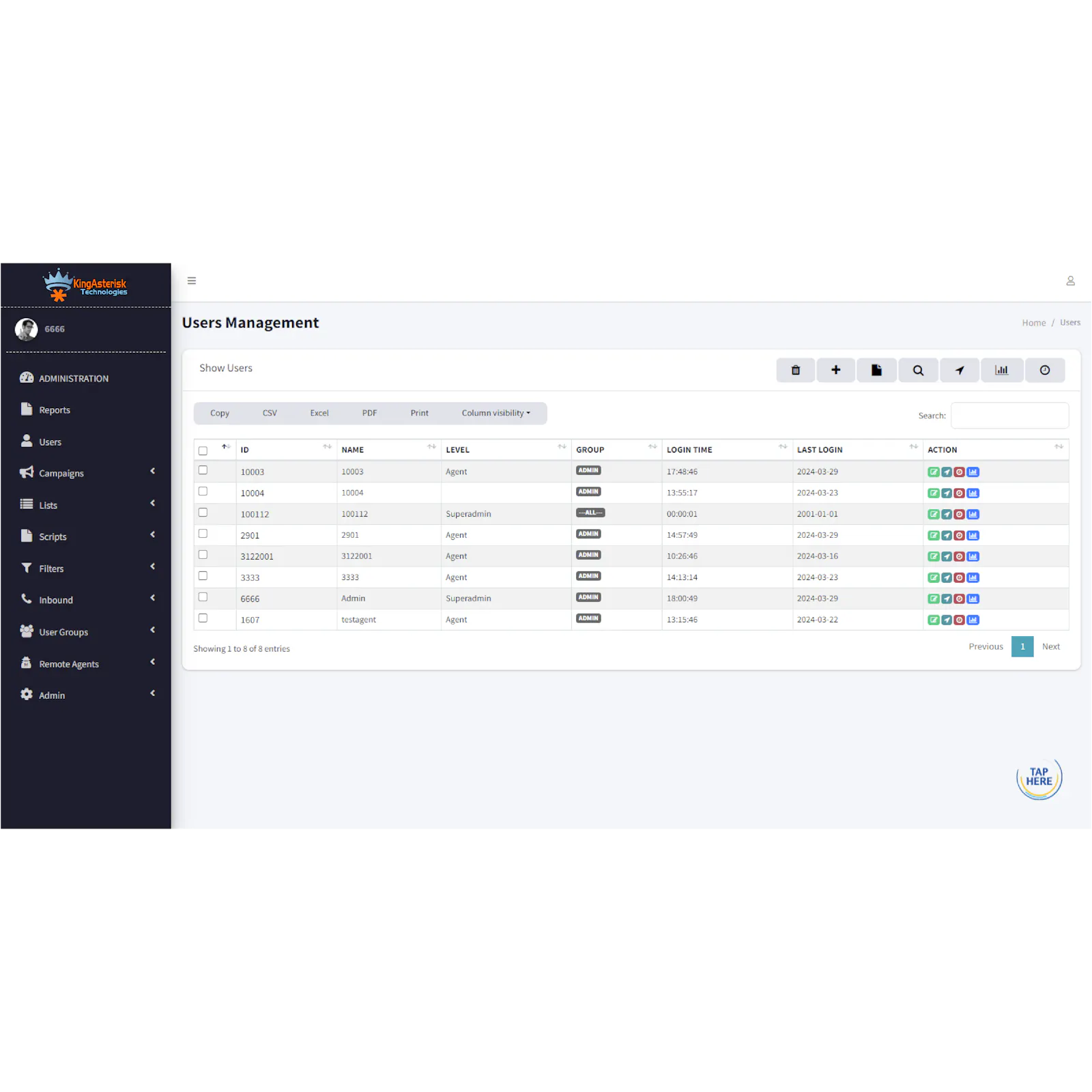 Progressive Dialer screenshot 9