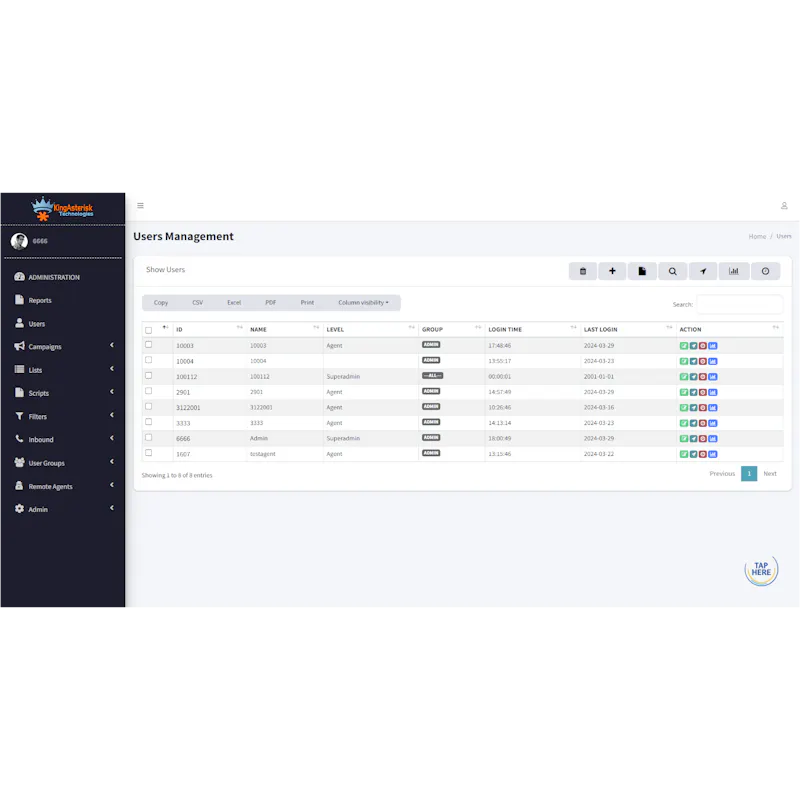 Progressive Dialer screenshot 9