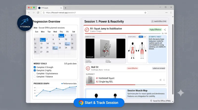 Athlete Workout Planner screenshot 2