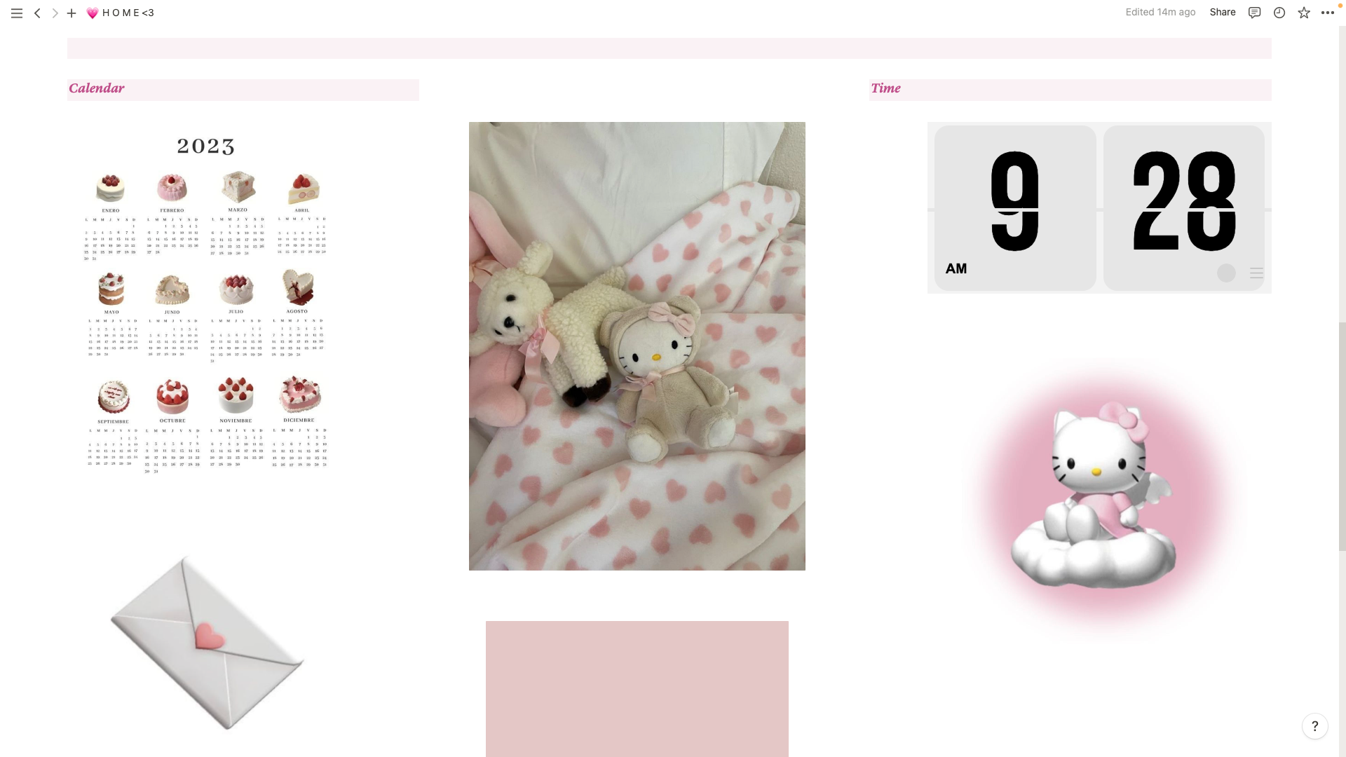 Media Hello Perancang Kehidupan Hello Kitty - Templat Hello Kitty Noni 2