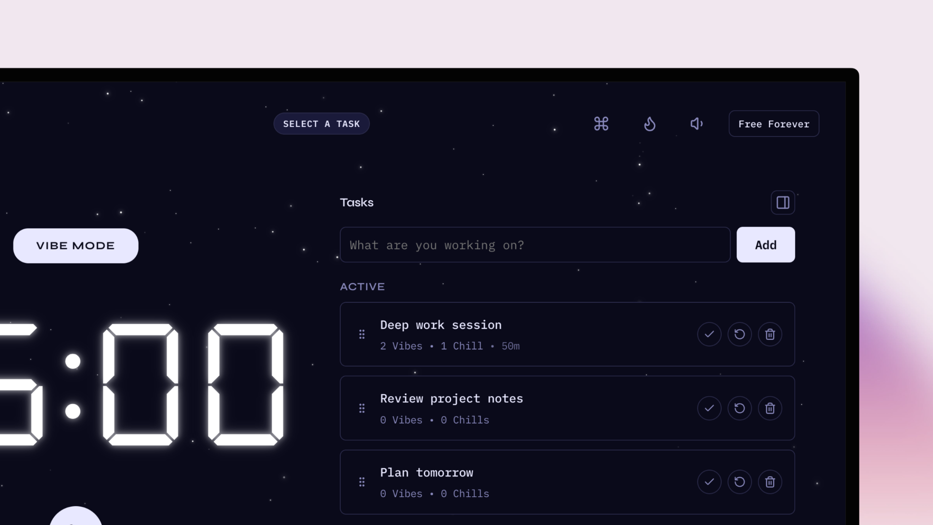 Vibe - Screenshot 4 showing product features and functionality