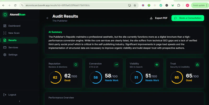 AkonniiScan screenshot 3