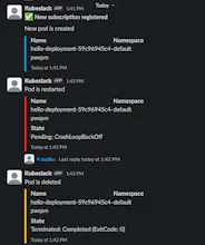 Kubeslack gallery image