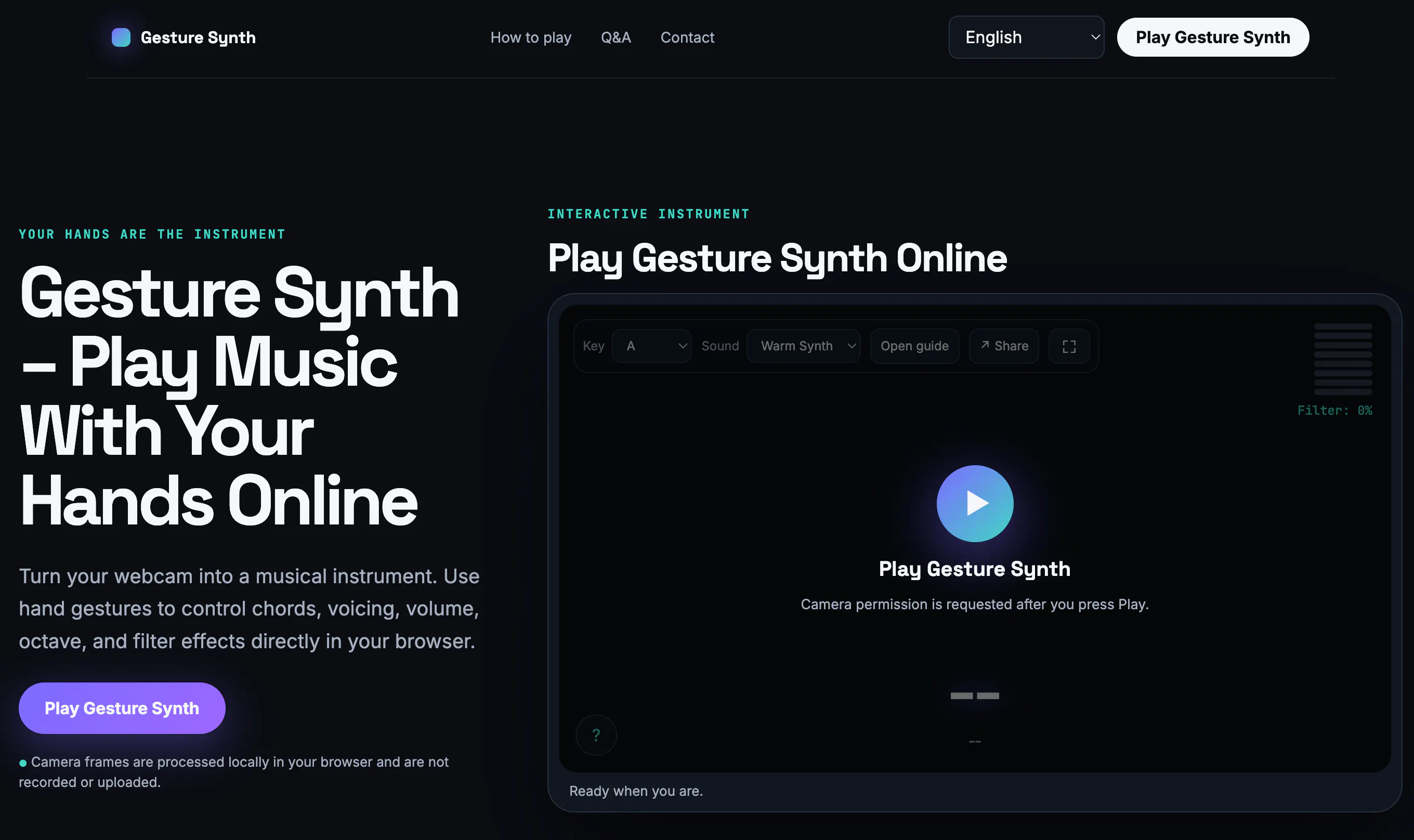 Gesture Synth gallery image