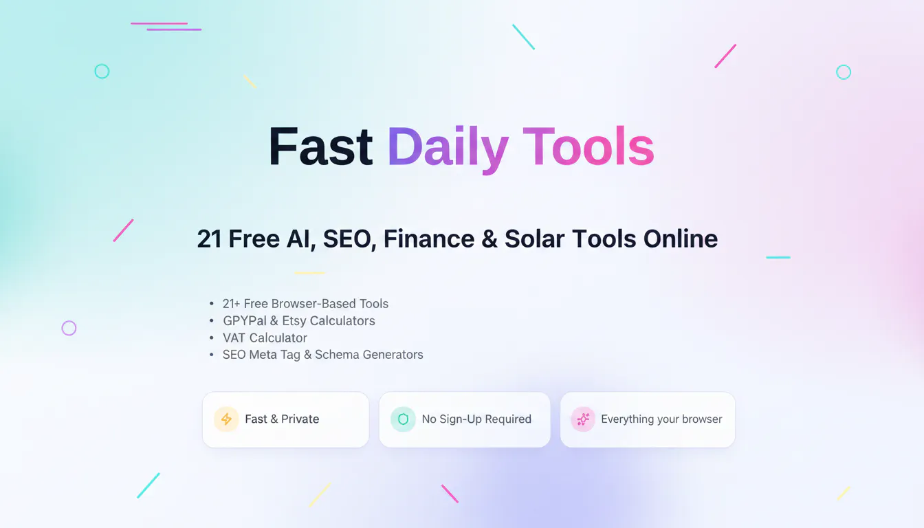 FastDailyTools gallery image