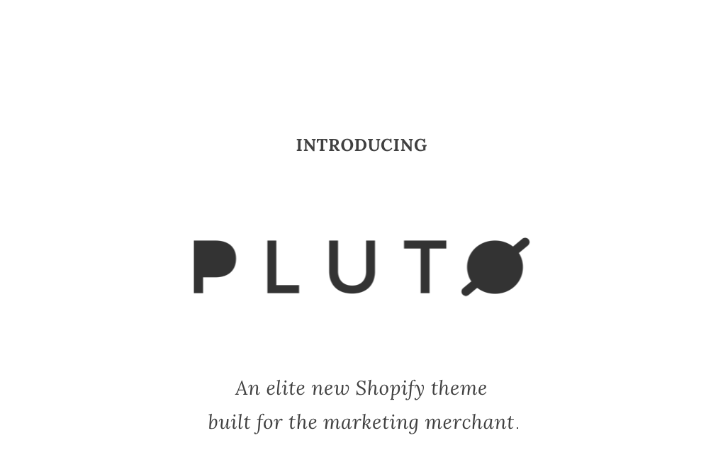 Pluto Shopify Theme gallery image
