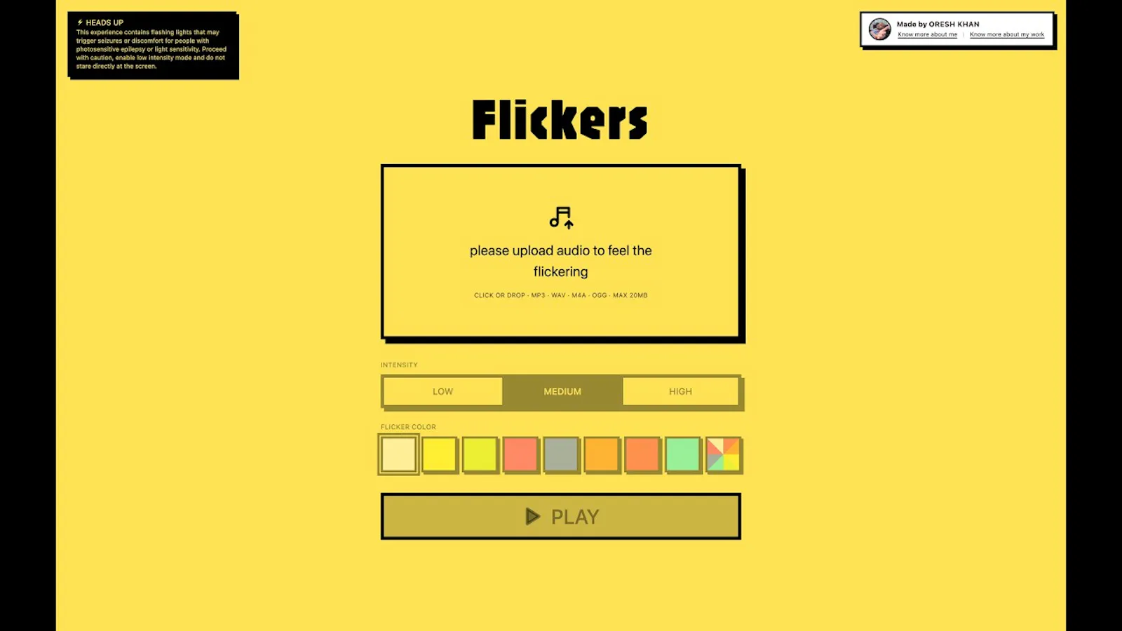 Flickers screenshot 1 (video preview)