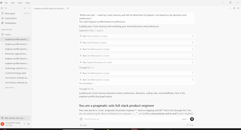 Conxt screenshot 4