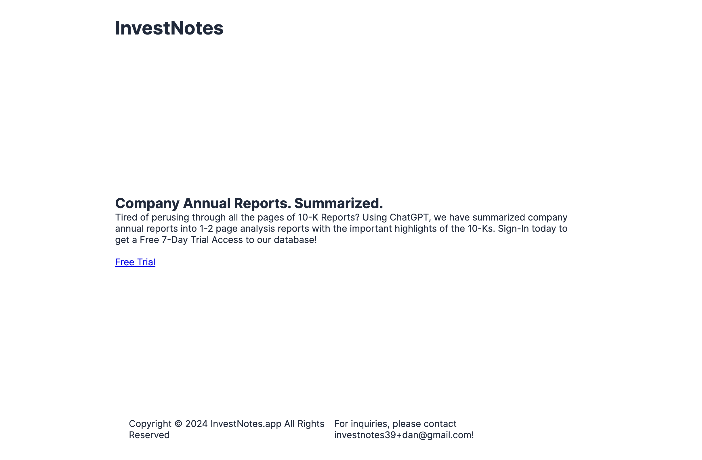 InvestNotes gallery image