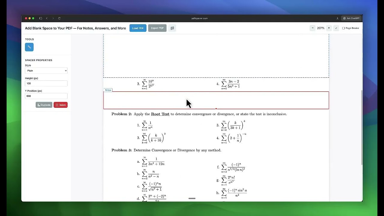 PDFSpacer gallery image