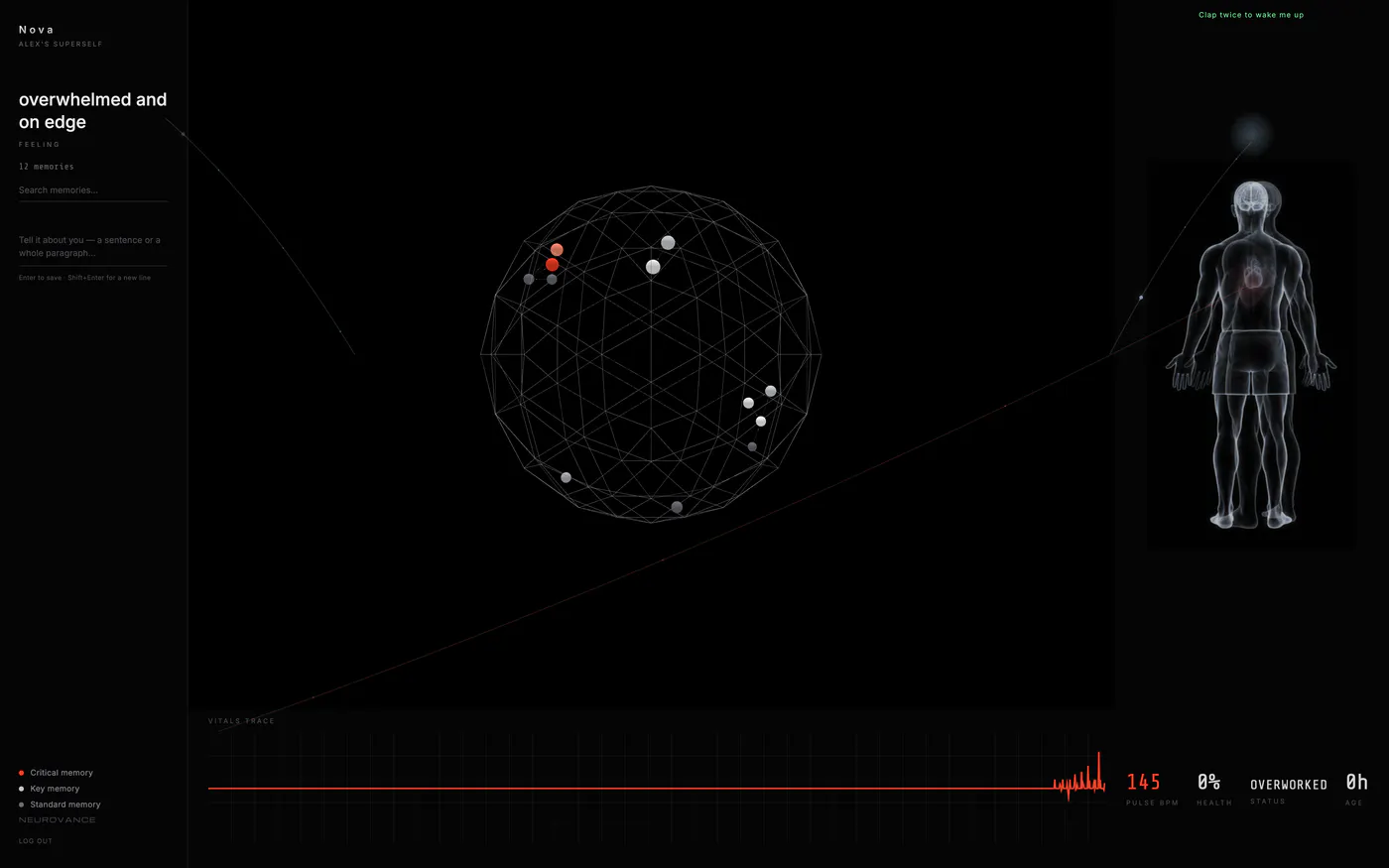 Neurovance screenshot