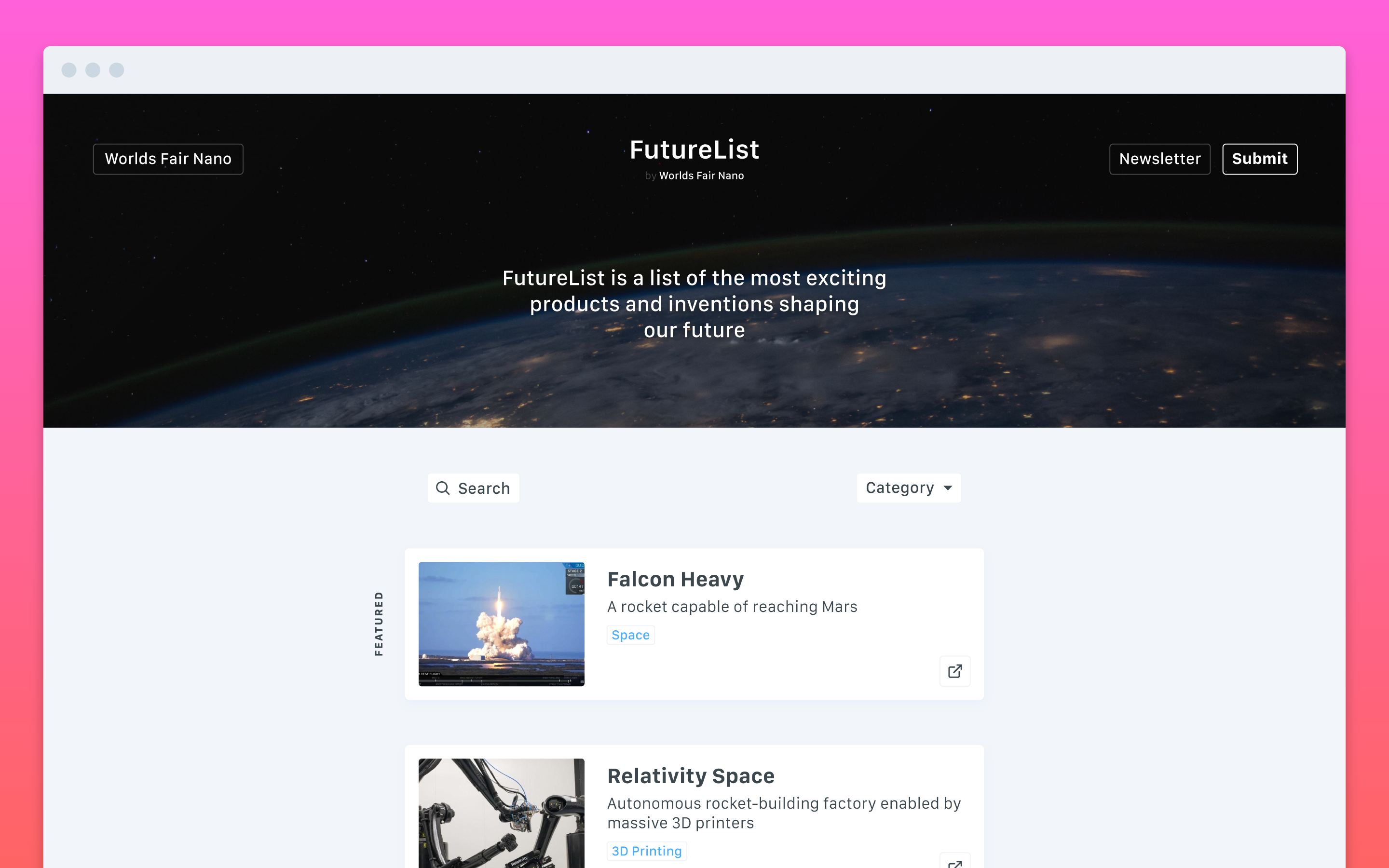 FutureList Image