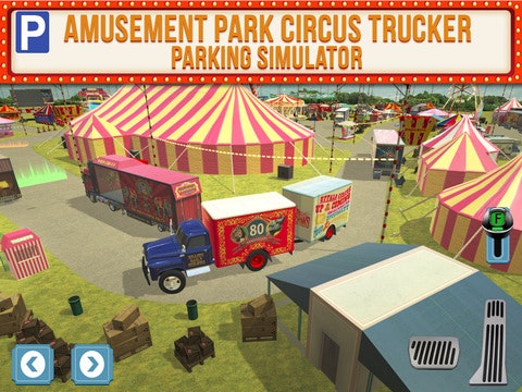 Amusement Park Fair Ground Circus Trucker Parking Simulator gallery image