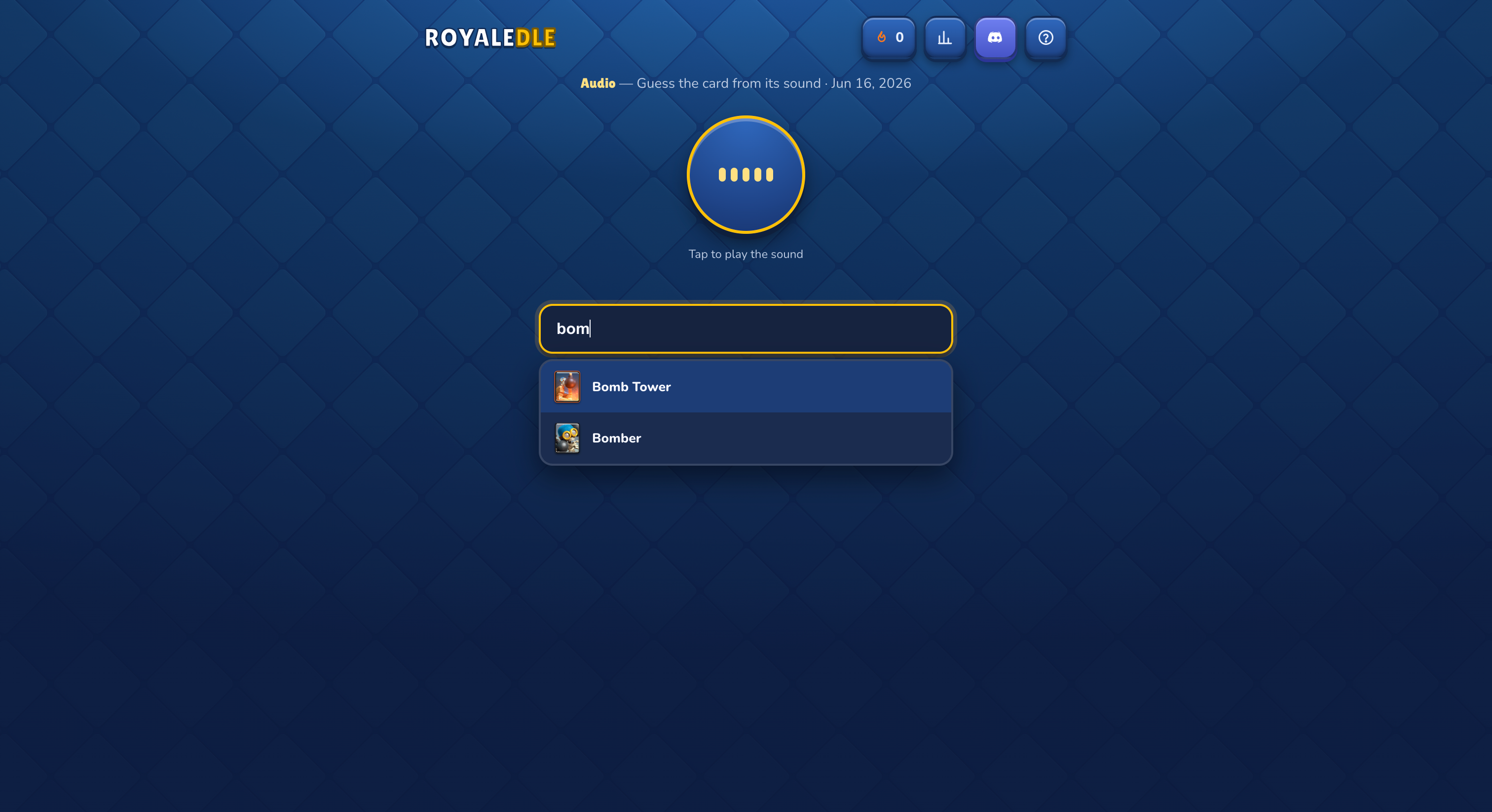 Royaledle — Daily Clash Royale guessing gallery image