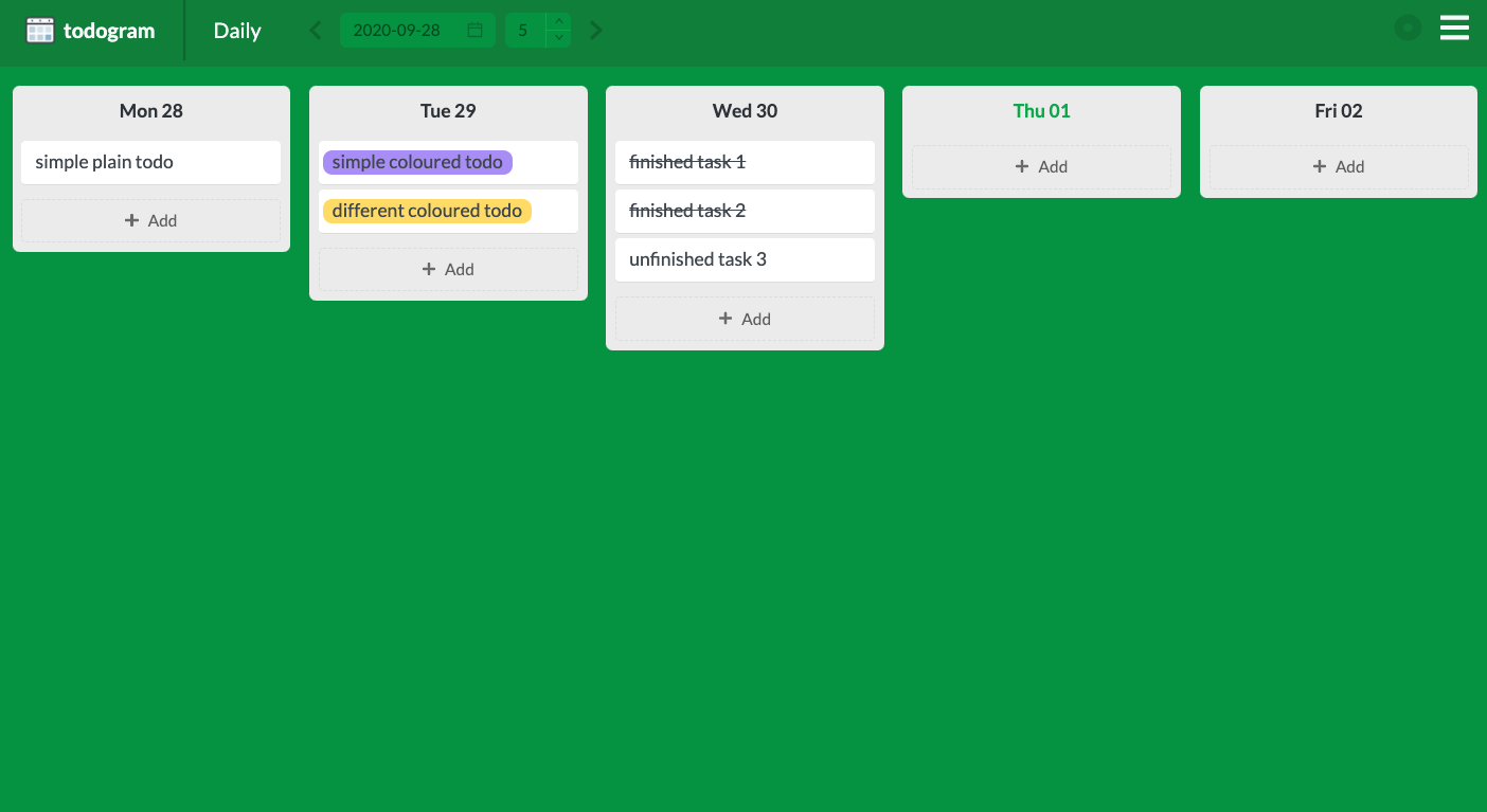 todogram gallery image