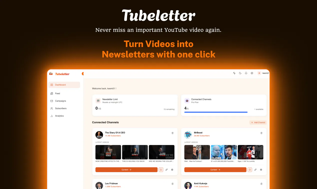 Tubeletter gallery image