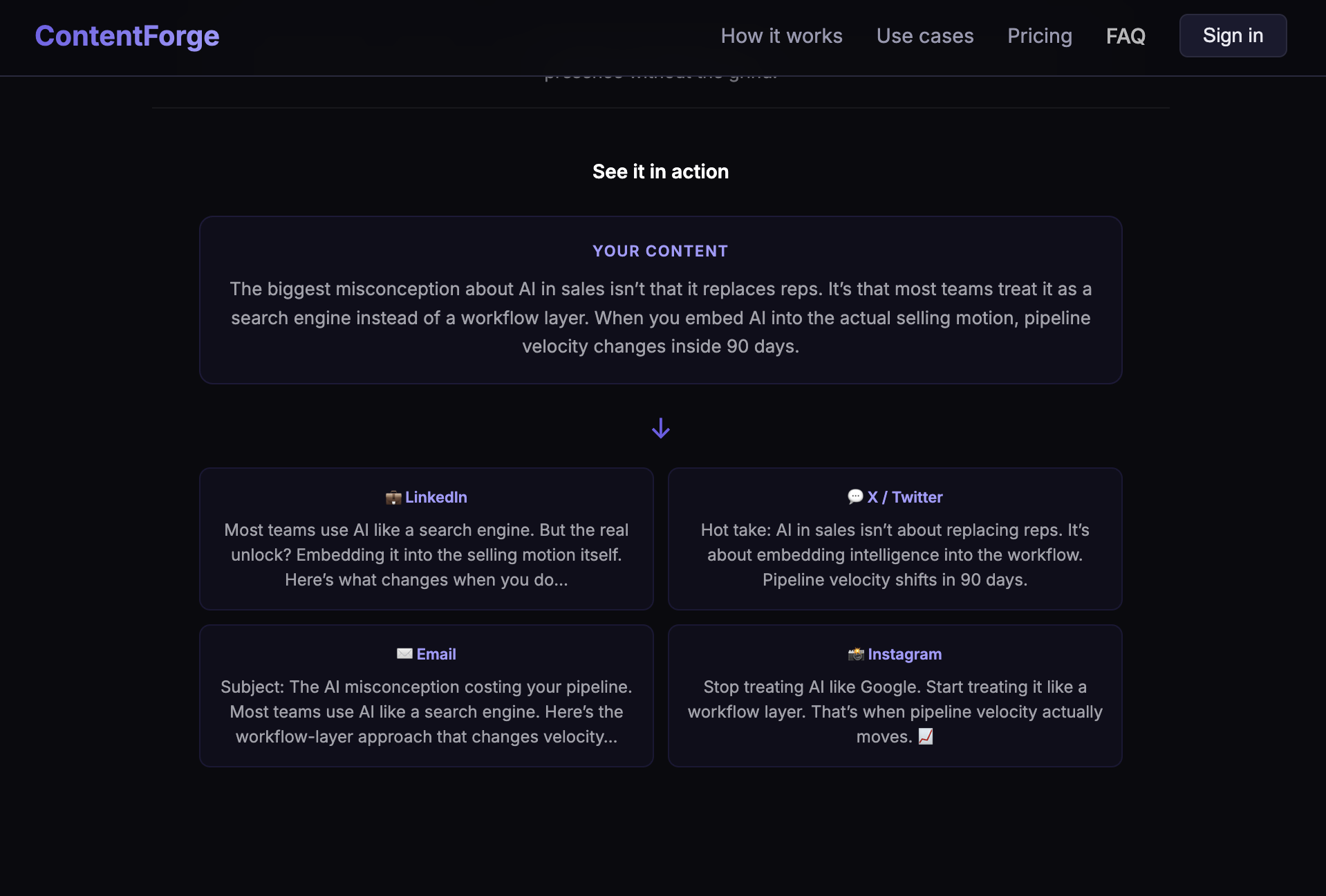 ContentForge HQ gallery image