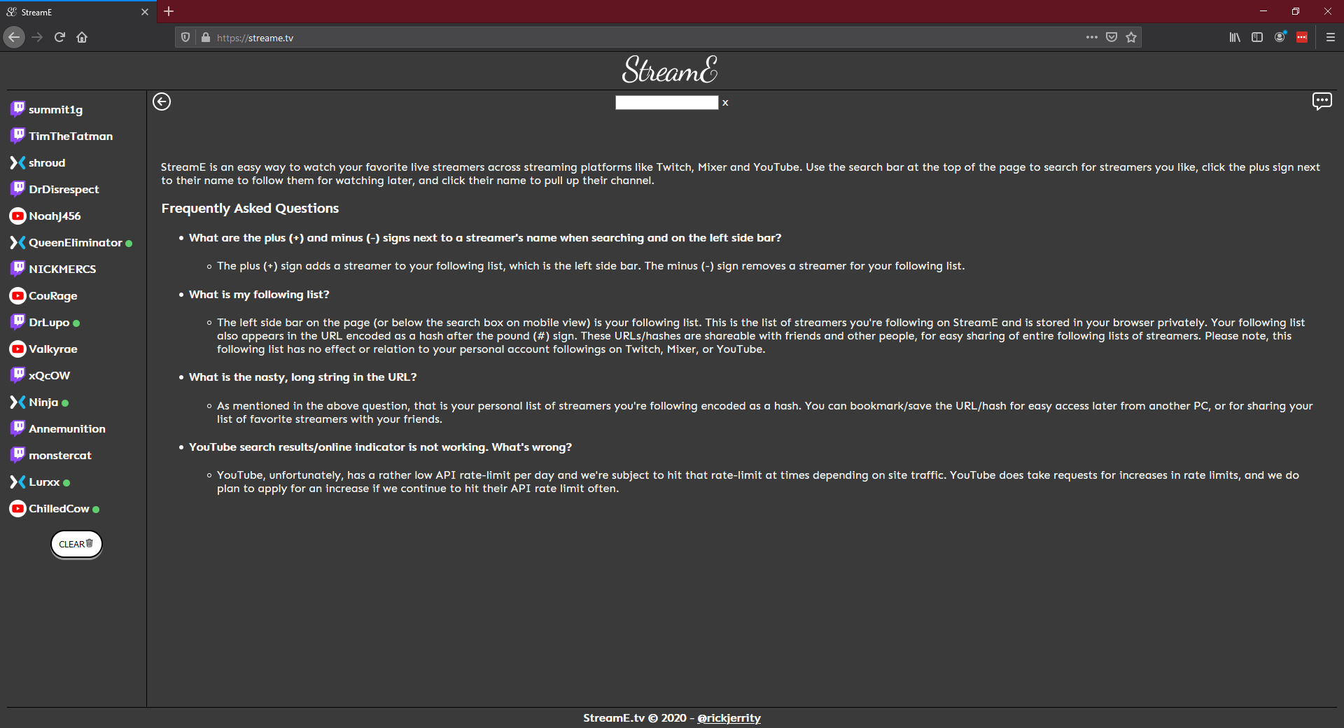 StreamE gallery image