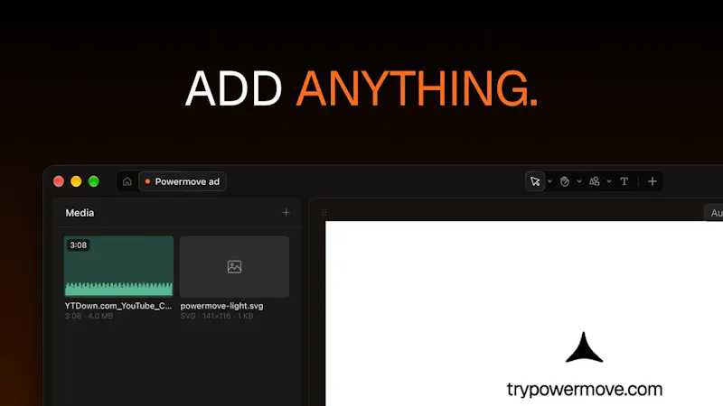 Powermove screenshot 1 (video preview)