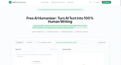 Swift AI Humanizer gallery image