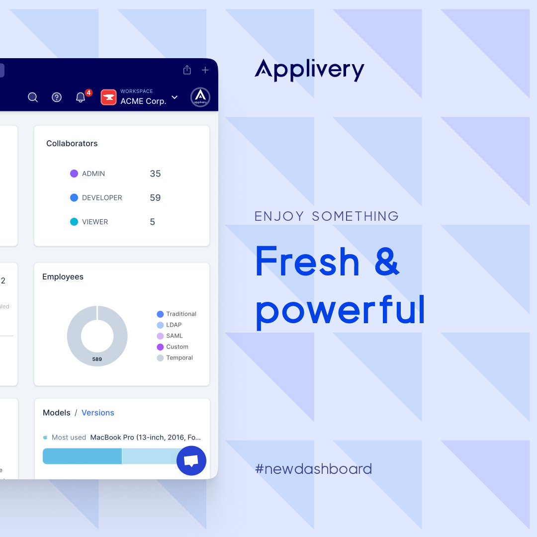 Applivery Nieuw dashboard - Enterprise Mobility Management naar het volgende niveau brengen media 2