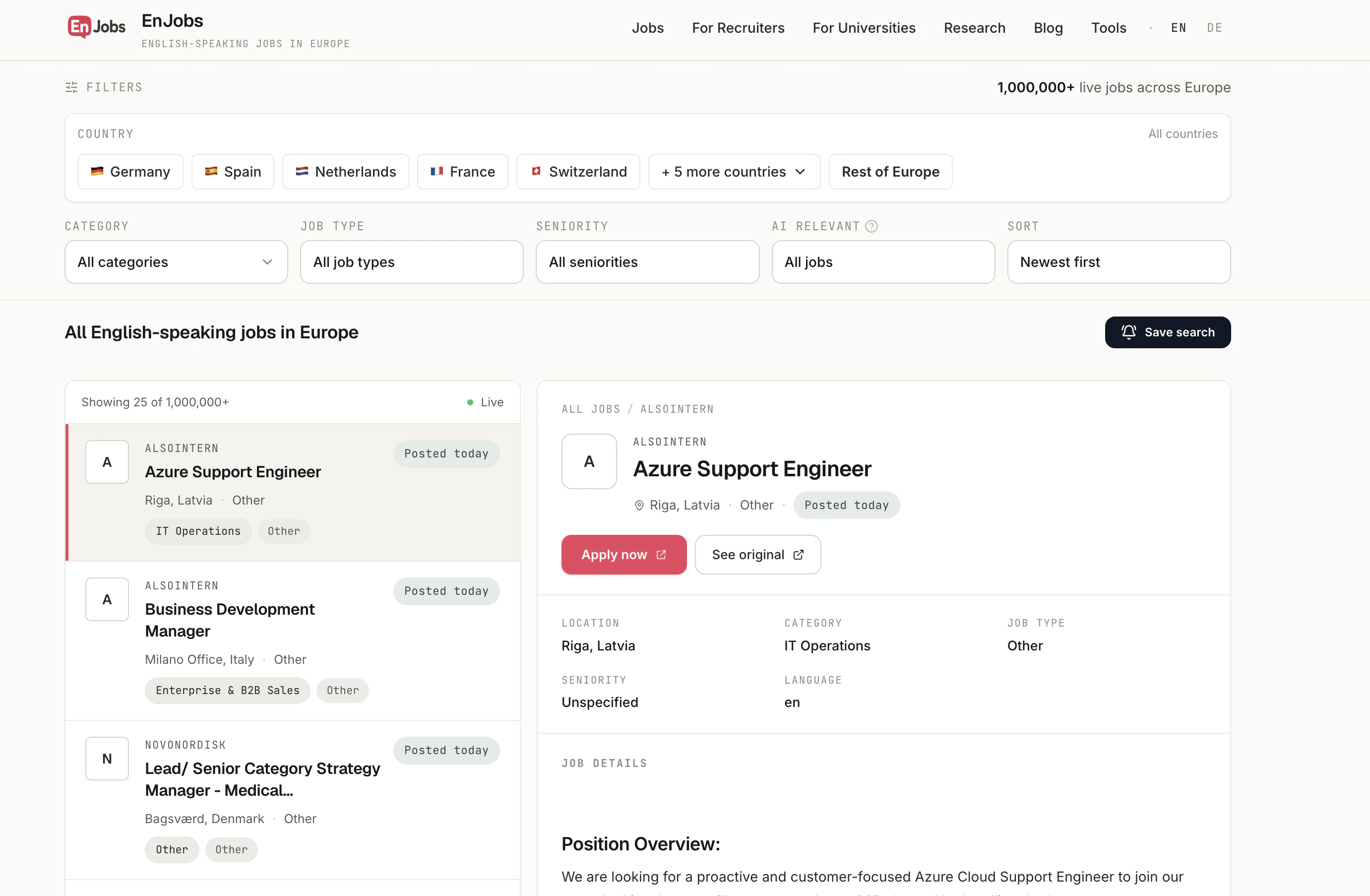 English Jobs screenshot 2