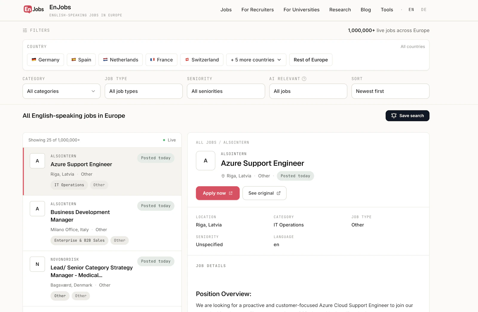 English Jobs screenshot 2