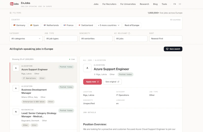 English Jobs screenshot 2