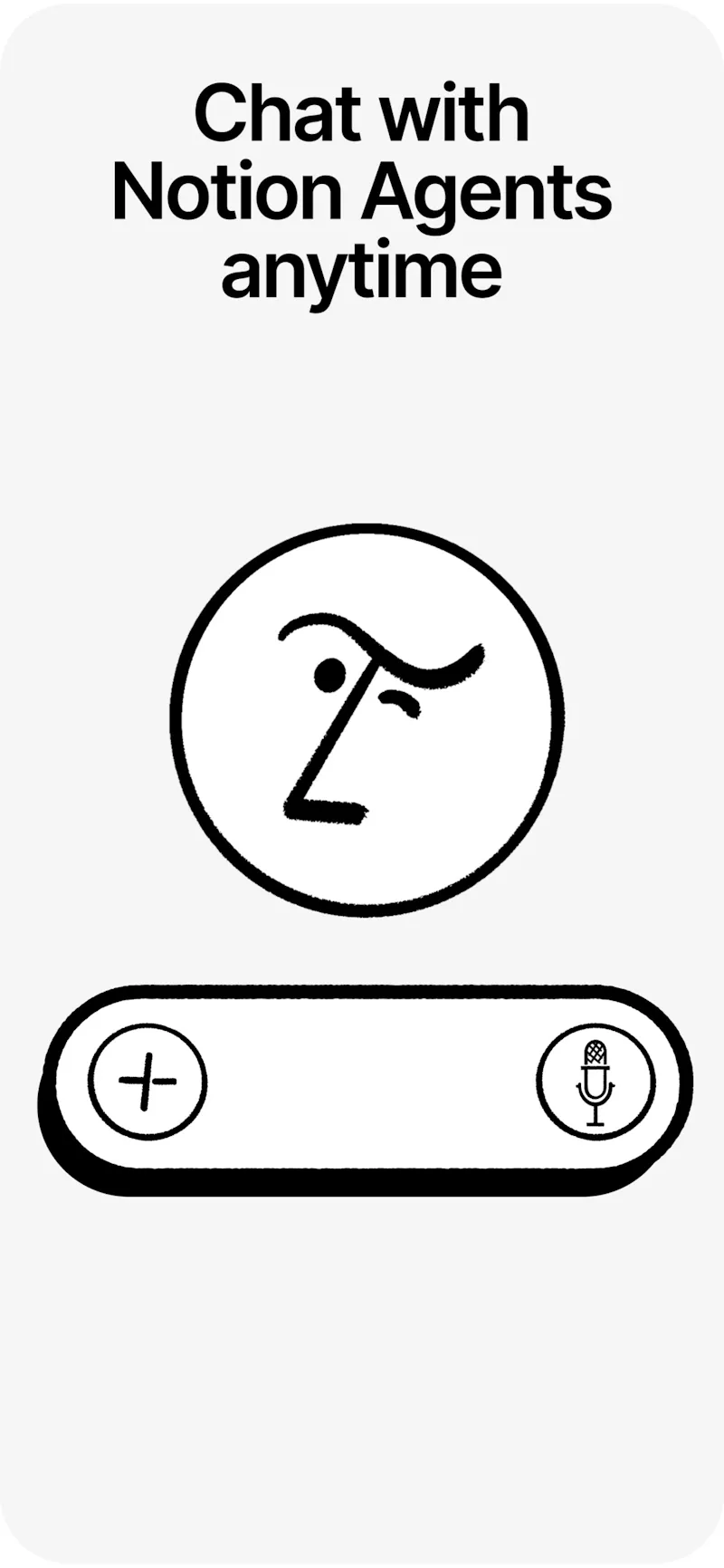 Notion Agents iOS app screenshot 1