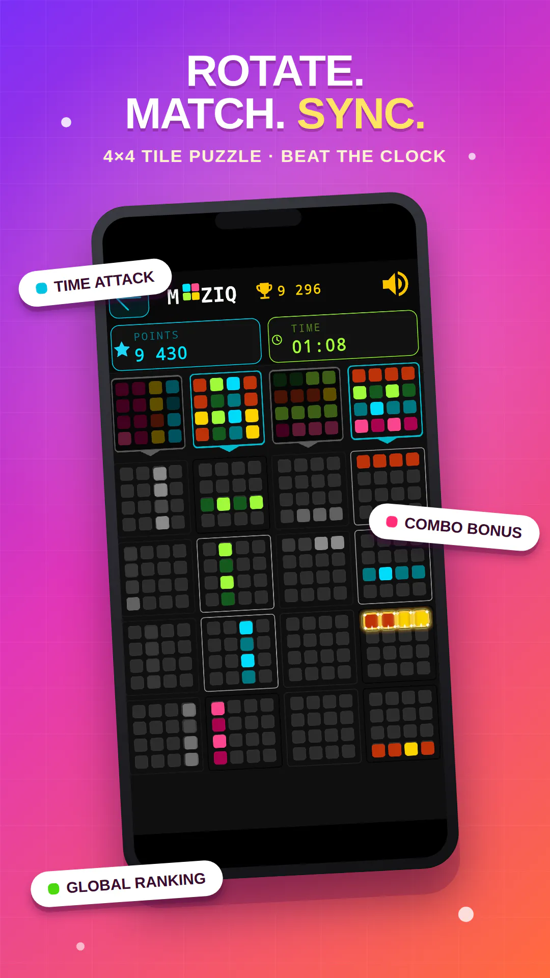 Moziq Mobile Game- Tile Puzzle gallery image